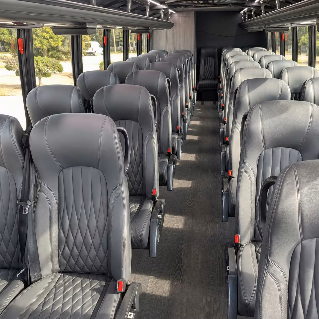30 passenger minibus interior